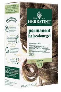 Obrázok pre Herbatint Vopsea naturală permanentă de păr 7N - blond (170ml)