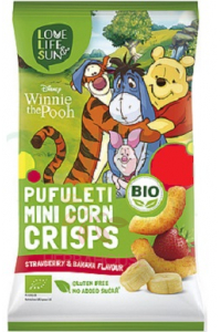 Obrázok pre LLS Bio Winnie the Pooh Gustare fără gluten din porumb cu aromă de căpșuni și banane (30g)