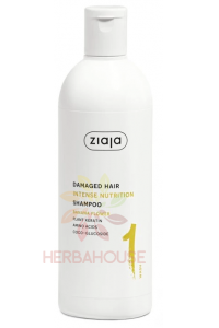 Obrázok pre Ziaja Șampon nutritiv cu extract de flori de bananier - pentru păr uscat și deteriorat (400ml)
