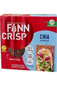 Obrázok pre Finn Crisp Pâine crocantă de secară cu semințe de chia și sare de mare (195g)