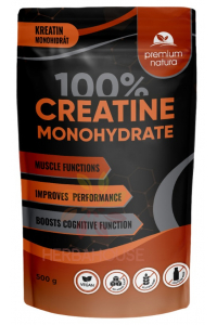 Obrázok pre Premium Natura Pudră de creatină monohidrat (500g)