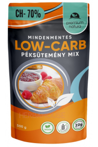 Obrázok pre Premium Natura Low Carb Amestec de făină fără gluten pentru produse de patiserie dulci (500g)