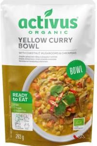 Obrázok pre Activus Bio Curry galben vegan cu ciuperci brune și năut (283g)