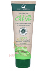 Obrázok pre Herbamedicus Cremă pentru mâini și unghii cu aloe vera (125ml)