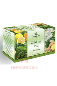 Obrázok pre Mecsek Amestec porționat de ceaiuri verzi – citrice, ghimbir, soc, natural (20 buc)