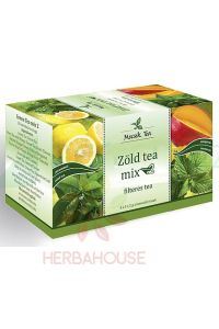 Obrázok pre Mecsek Amestec porționat de ceaiuri verzi – mango, lamaie, menta, natural (20 buc)