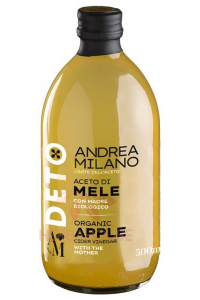 Obrázok pre Andrea Milano Bio Oțet de mere, nefiltrat, nepasteurizat (500 ml)