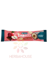 Cornexi Zabrudi Baton de ovăz cu umplutură de mere și scorțișoară în glazură de cacao (30g) Obrázok pre Cornexi Zabrudi Baton de ovăz cu umplutură de mere și scorțișoară în glazură de cacao (30g)
