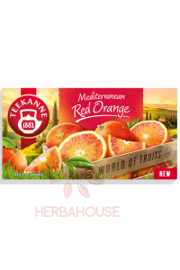Obrázok pre Teekanne Mediterranean Red Orange ceai de fructe cu aromă de portocale roșii (20buc)