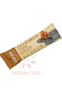 Obrázok pre Majomkenyér Mokyen by Baton cu aromă de caramel sărat, în ciocolată neagră (30g)
