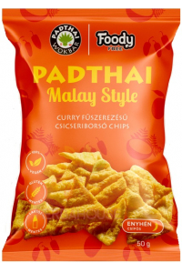 Foody Free Chipsuri de năut fără gluten, Pad Thai Malay Style (50g) Obrázok pre Foody Free Chipsuri de năut fără gluten, Pad Thai Malay Style (50g)