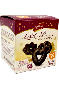 Coppenrath Turtă dulce fără gluten în ciocolată neagră (165g) Obrázok pre Coppenrath Turtă dulce fără gluten în ciocolată neagră (165g)