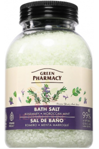 Obrázok pre Green Pharmacy Sare de baie cu rozmarin și mentă marocană (1000g)