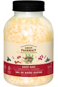 Obrázok pre Green Pharmacy Sare de baie cu lemn de santal și paciuli (1000g)