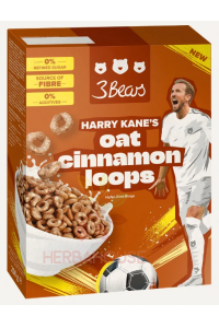 Obrázok pre 3Bears Cereale integrale cu ovăz și scorțișoară și sirop de agave (250g)