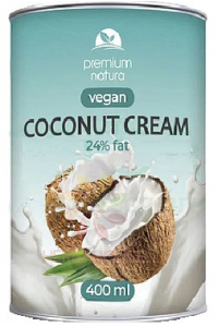 Premium Natura Cremă de cocos fără gluten 24% (400ml) Obrázok pre Premium Natura Cremă de cocos fără gluten 24% (400ml)