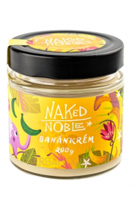 Obrázok pre Naked Noble Cremă vegană de migdale și banane cu îndulcitori (200g)
