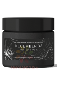 December 33 100% pastă de mac prăjită (200g) Obrázok pre December 33 100% pastă de mac prăjită (200g)