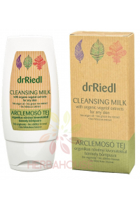drRiedl Lapte demachiant cu extracte organice de plante pentru toate tipurile de ten (100ml) Obrázok pre drRiedl Lapte demachiant cu extracte organice de plante pentru toate tipurile de ten (100ml)