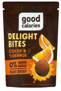Obrázok pre Good Calories Biluțe de curmale cu cacao și ulei de portocale, fără zahăr adăugat (65g)