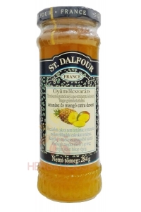 Obrázok pre St. Dalfour Dulceață de ananas și mango (284g)