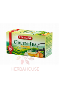 Teekanne Green Tea Peach Ceai verde cu aromă de piersică (20buc) Obrázok pre Teekanne Green Tea Peach Ceai verde cu aromă de piersică (20buc)