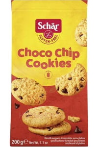 Obrázok pre Schär Choco Chip Cookies fursecuri fără gluten cu bucăți de ciocolată (200g)