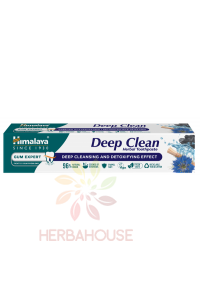 Obrázok pre Himalaya Deep Clean Pastă de dinți din plante – efect de curățare profundă și detoxifiere cu cărbune activ (75ml)