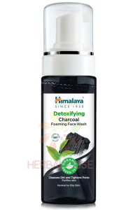 Himalaya Gel de curățare facială spumant detoxifiant cu cărbune activ și ceai verde organic (150ml) Obrázok pre Himalaya Gel de curățare facială spumant detoxifiant cu cărbune activ și ceai verde organic (150ml)