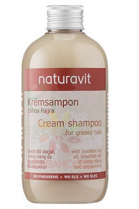 Obrázok pre Naturavit Șampon cremă pentru păr gras (250ml)