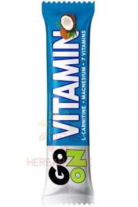 Obrázok pre Sante Go On Vitamin Baton învelit în ciocolată cu lapte - nucă de cocos (45g)