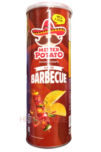 Obrázok pre Mister Potato Chipsuri de cartofi fără gluten cu aromă de grătar (160g)