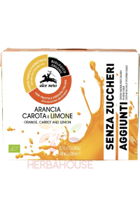Obrázok pre Alce Nero Bio Băutură cu măr, portocală, morcov, lămâie (3 x 200 ml)