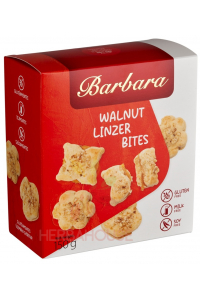 Barbara Linzer fără gluten cu umplutură de caise și nuci (150g) Obrázok pre Barbara Linzer fără gluten cu umplutură de caise și nuci (150g)