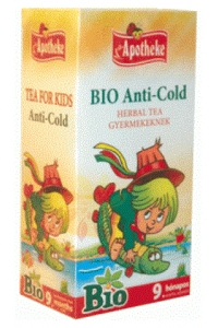 Obrázok pre Apotheke Anti-Cold Bio Ceai de plante pentru copii pentru răceli (20buc)