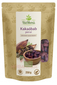 Obrázok pre BioMenü Bio RAW Boabe de cacao peruviene (250g)