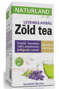 Obrázok pre Naturland Ceai verde cu lavandă - porționat (20buc)
