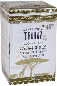 Obrázok pre Gárdonyi Teaház Rooibos, lemongrass, ghimbir (20buc)