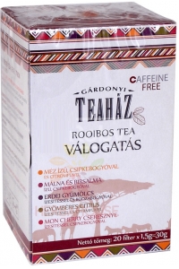 Obrázok pre Gárdonyi Teaház Selecție de ceaiuri Rooibos (20buc)