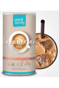 Obrázok pre IdealBody Cappuccino pudră proteică cu enzime (525g)