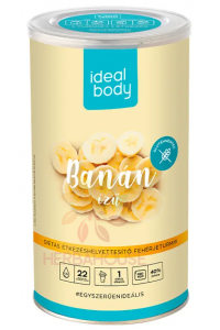 Obrázok pre IdealBody Pudră proteică de banane cu enzime (525g)