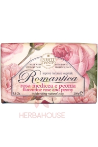 Obrázok pre Nesti Dante Romantica Săpun de trandafiri și bujor (250g)