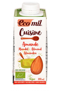 Obrázok pre Ecomil Bio Cremă de migdale neîndulcită (200ml)