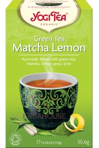 Obrázok pre Yogi Tea® Bio Ayurvedic ceai verde matcha, lamaie (17buc)