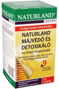 Obrázok pre Naturland Ceai porționat pentru ficat și detoxifiere (25buc)