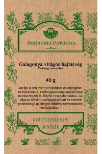 Obrázok pre Herbária Ceai de păducel comun - frunze cu flori (40g)