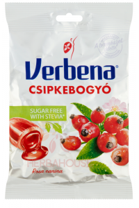 Obrázok pre Verbena Light Bomboane măceș + Vitamina C fără zahăr (60g)