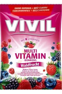 Obrázok pre Vivil Multivitamin picaturi fara zahar fructe de padure 8 vitamine (60g)