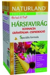 Obrázok pre Naturland Ceai porționat floare de tei, echinacea, rodie, măceș (20buc)