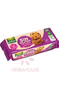 Obrázok pre Gullón Biscuiți fără gluten cu bucăți de ciocolată fără zahăr (130g)